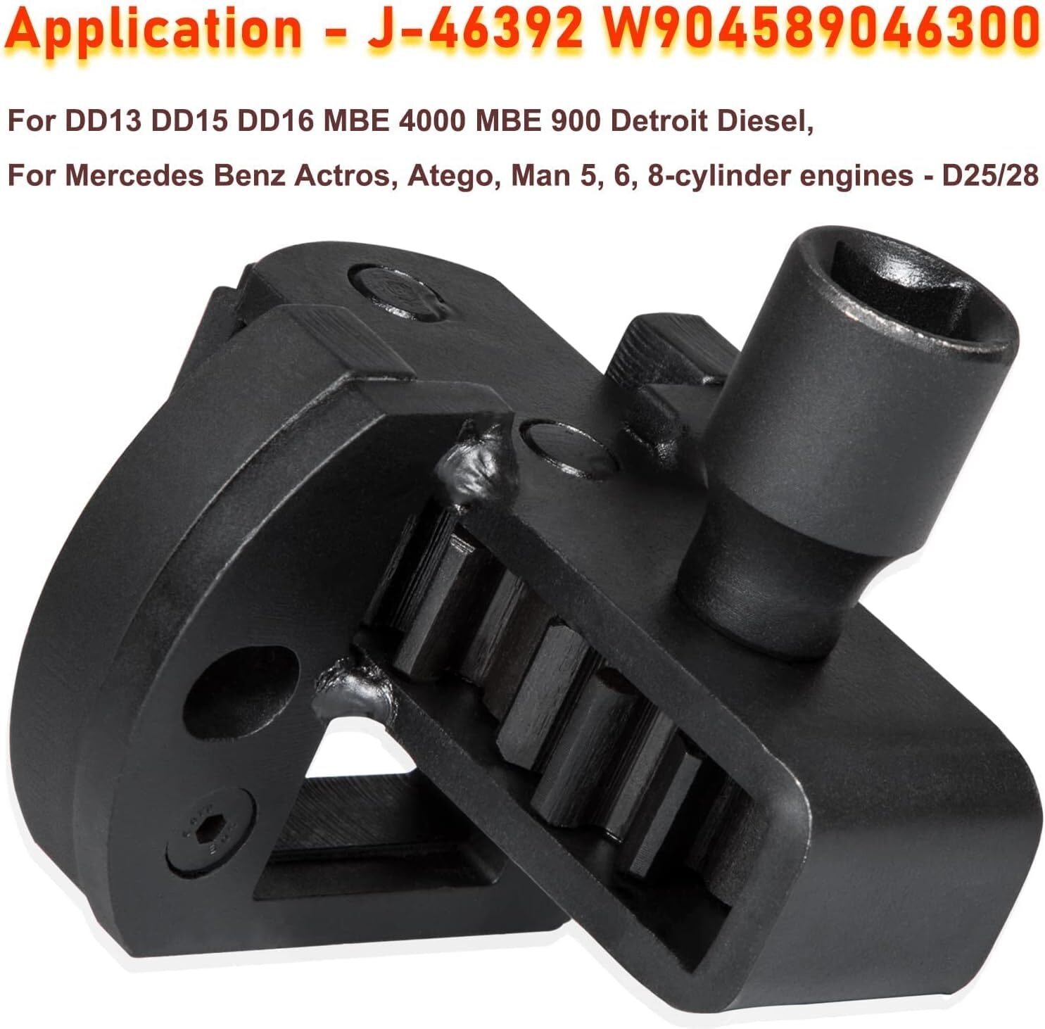 W470589046300 Engine Barring Tool For Detroit Diesel DD13 DD15 DD16 J-46392
