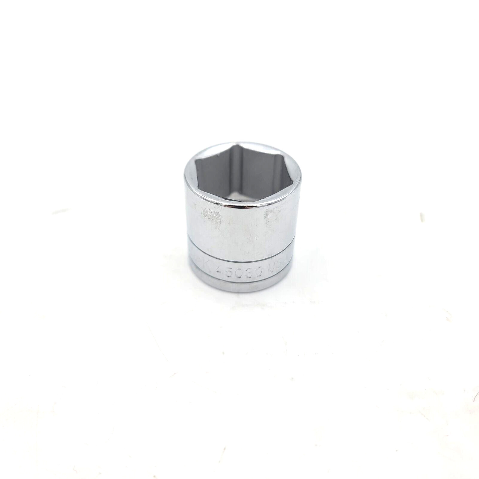 SK Hand Tools 45030 3/8″ Dr. 15/16″ 6pt Standard Fractional Chrome Socket