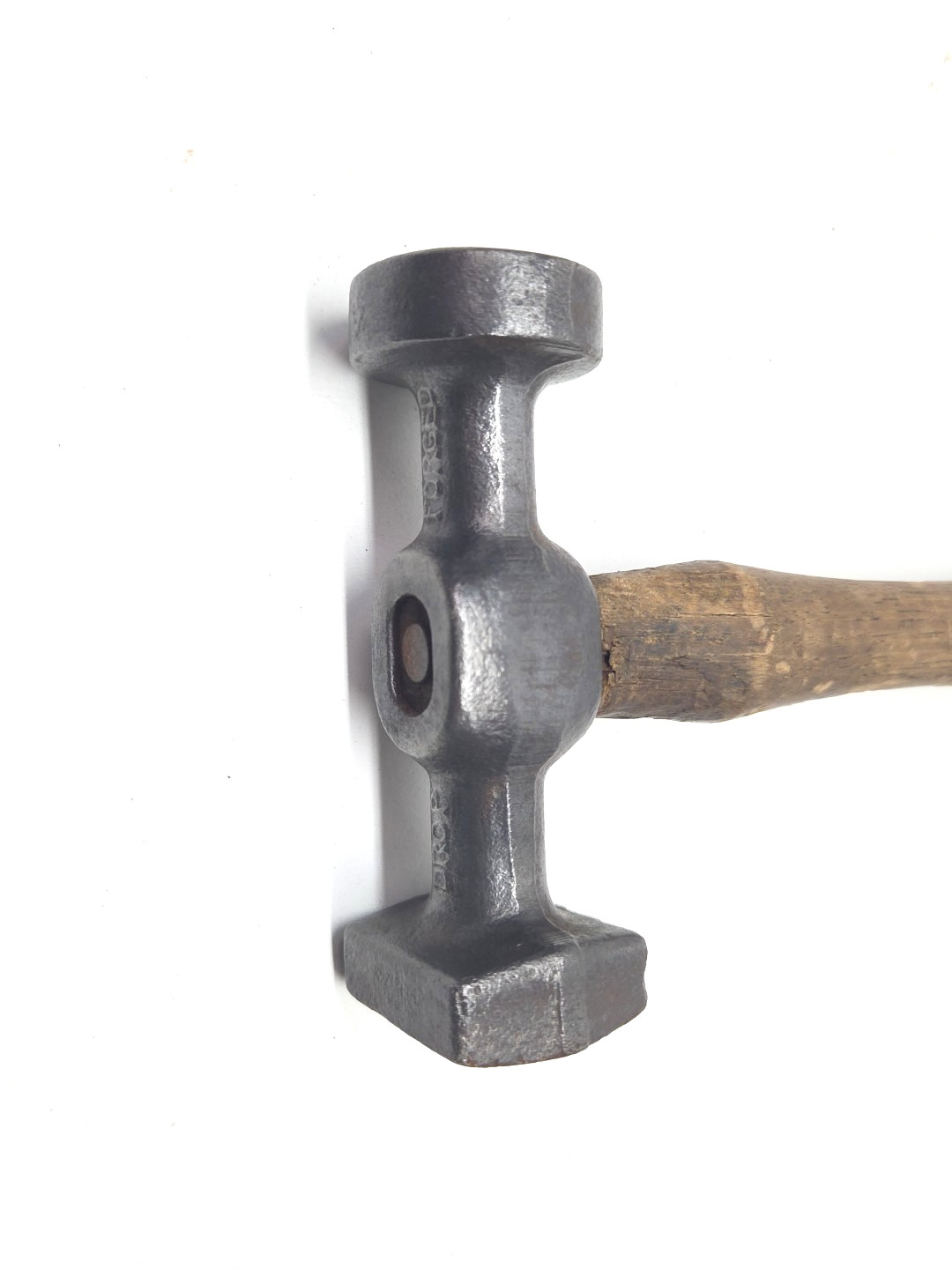 Vintage Auto Body Shop Repair Bumping Hammer 17.8oz 13″ Wood Handle