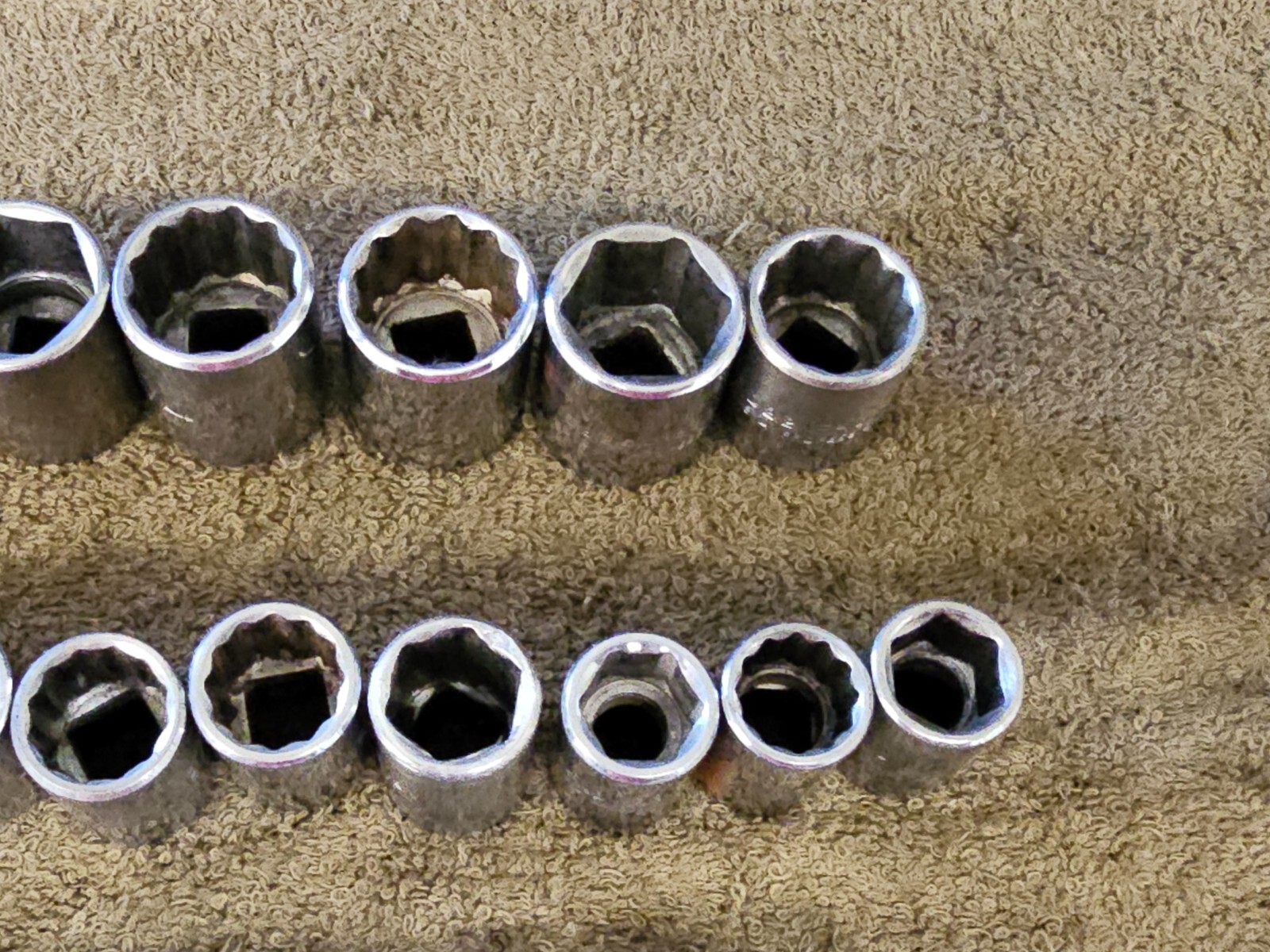 29 Proto Professional Sae Deep Well Socket Ratchet Set 3/8″ Drive 7/8 5/8 1/2″