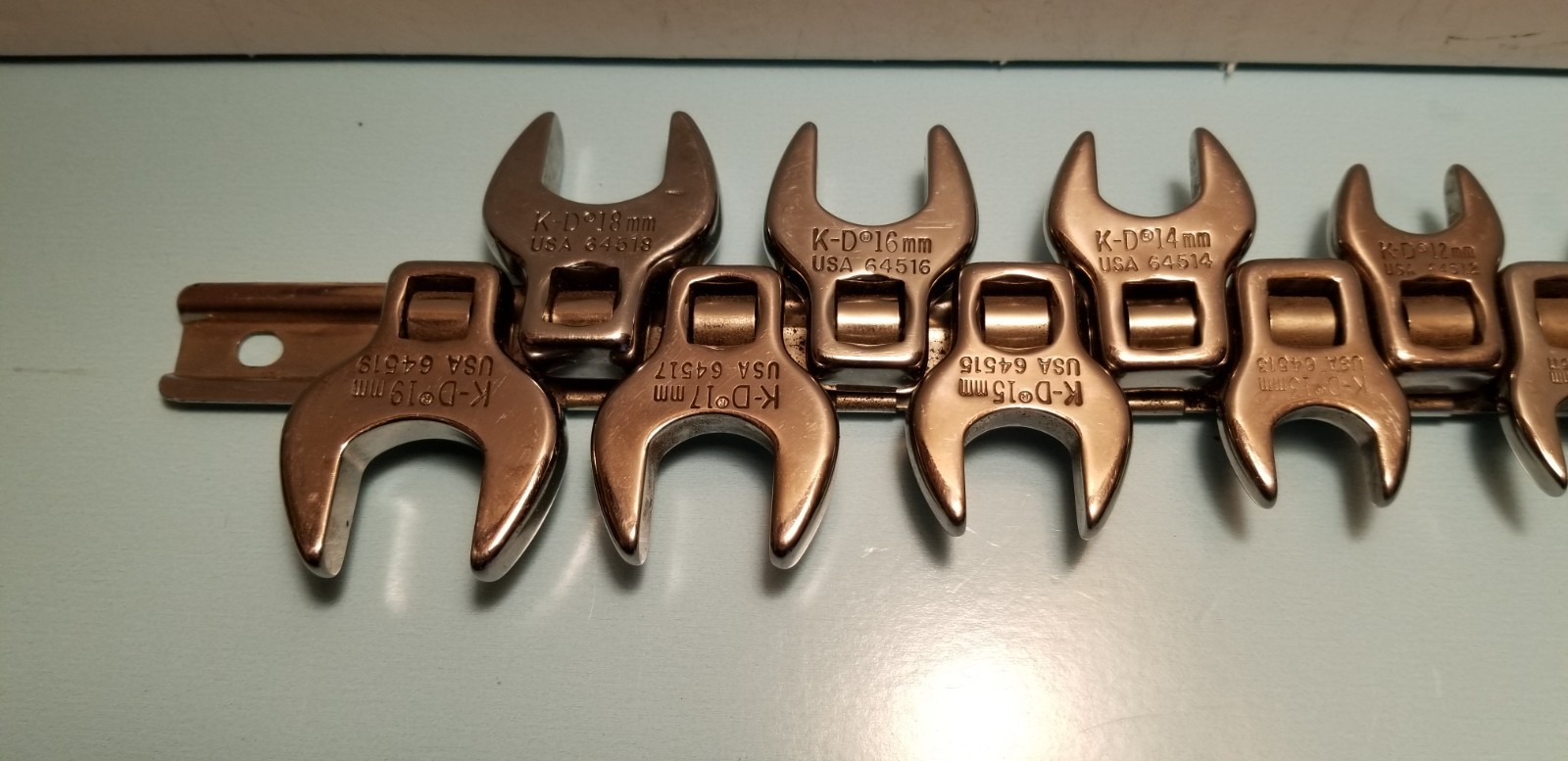 10 pc. METRIC GROW FOOT WRENCHES, 3/8″ DRIVE, 10 to 19 mm K-D EASKO TOOLS U.S.A.