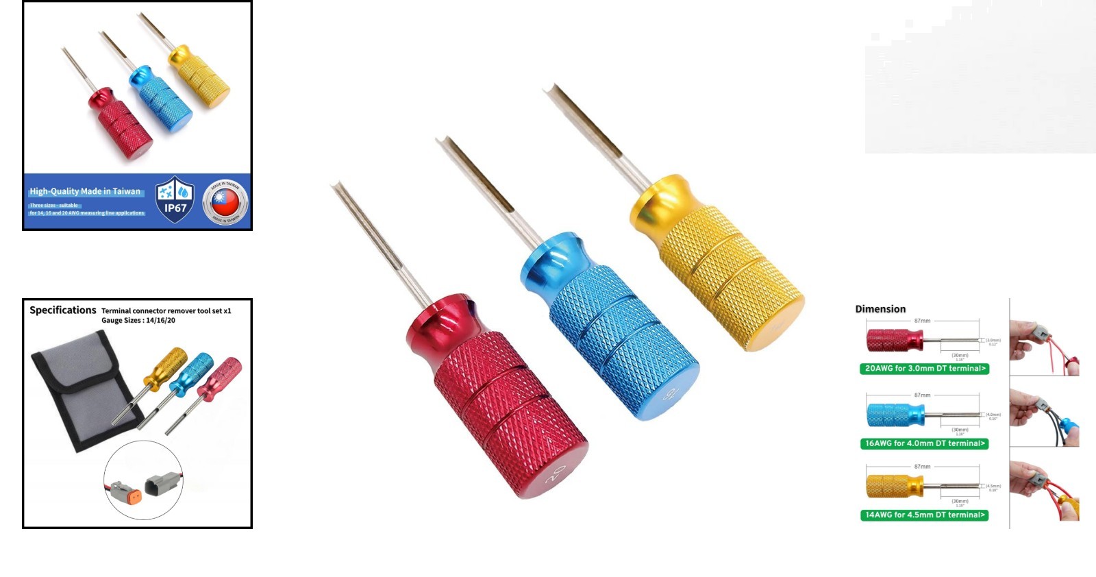 Durable Stainless Steel Terminal Removal Tools – Reliable Mechanic Kit