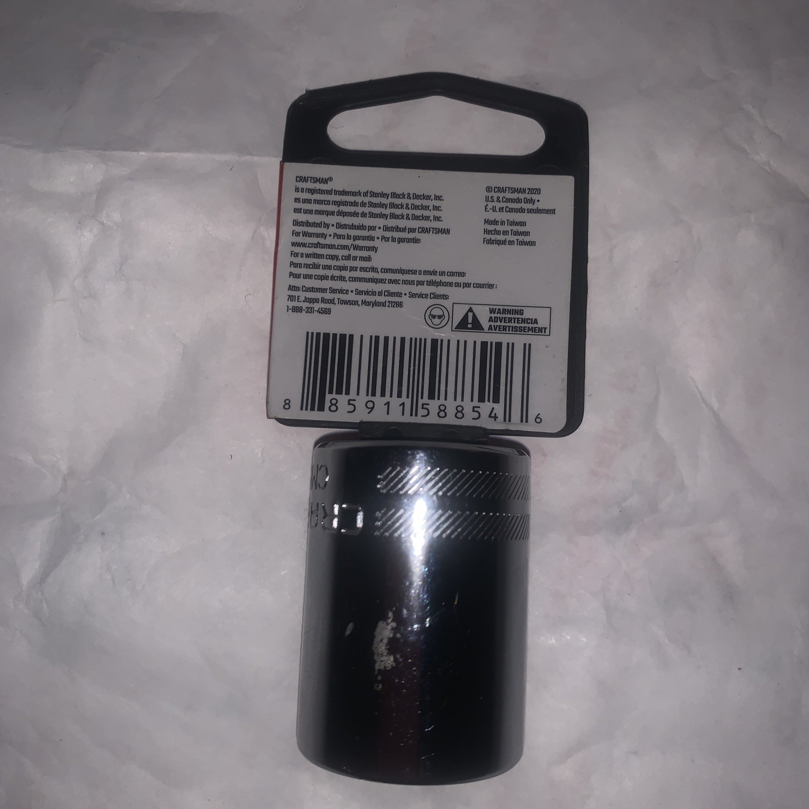 Craftsman Sockets 1/4″ Drive 6pt 11/32” , 1/2” Drive 3/8 “, 1/2” & 7/8 “ 12pt