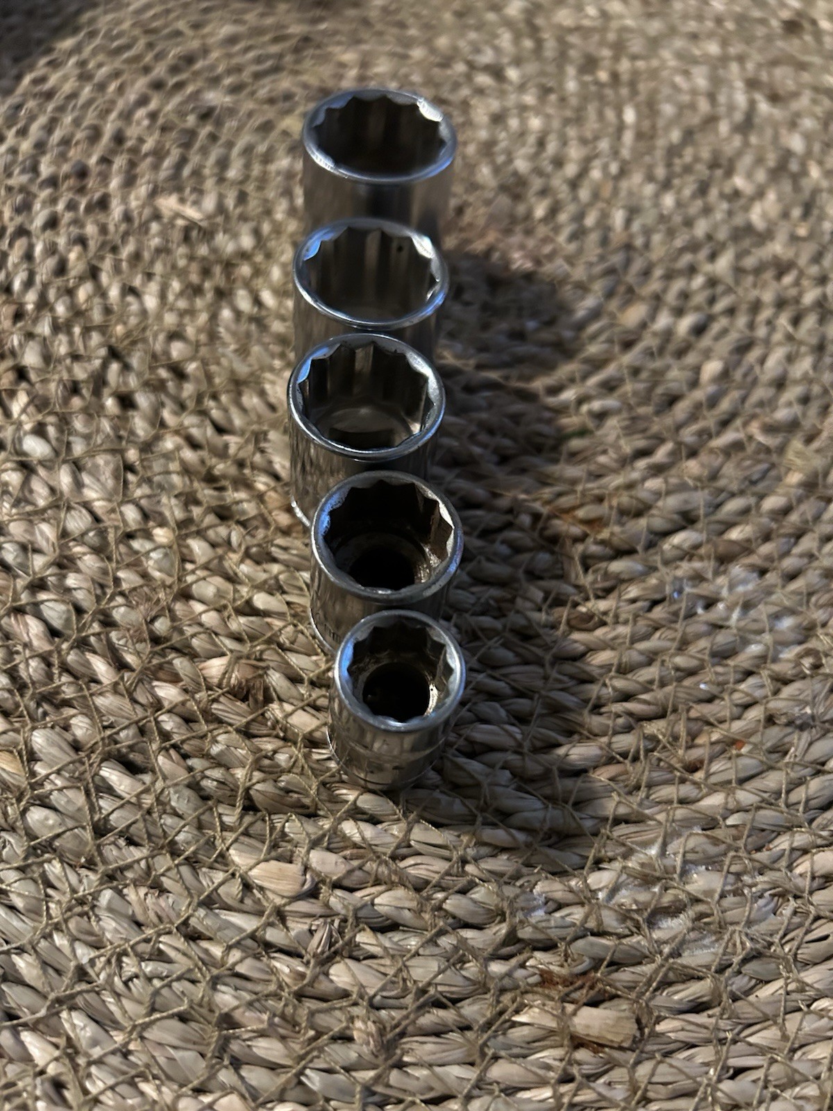 Metrinch 5 Piece Set 3/4 “11/16” 5/8 “ 9/16” 7/16”