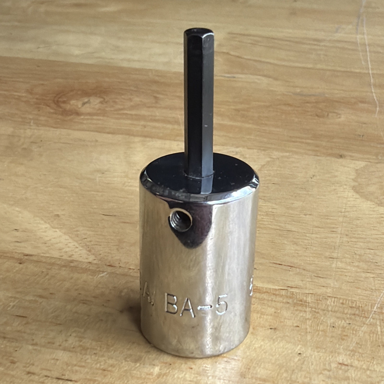 Williams Tools 5/32″ Hex Bit Driver Socket 3/8″ Drive BA-5 Made in USA