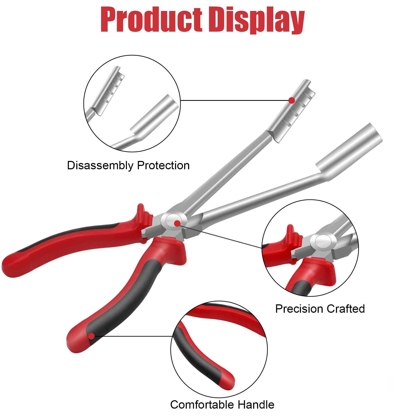 Spark Plug Boot Removal Pliers Universal Car Wire Remover Automotive Repair Tool
