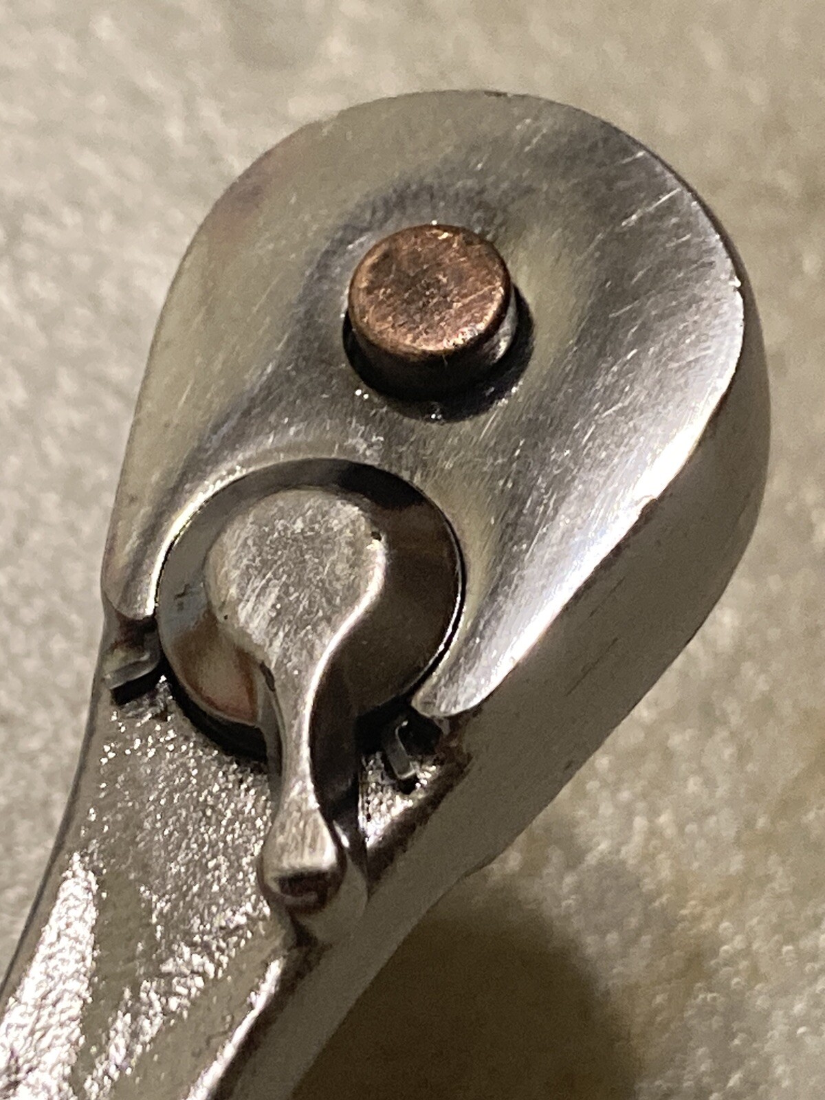 Vintage Craftsman USA 1/4″ Drive Ratchet 43185 -V- Series Excellent Condition