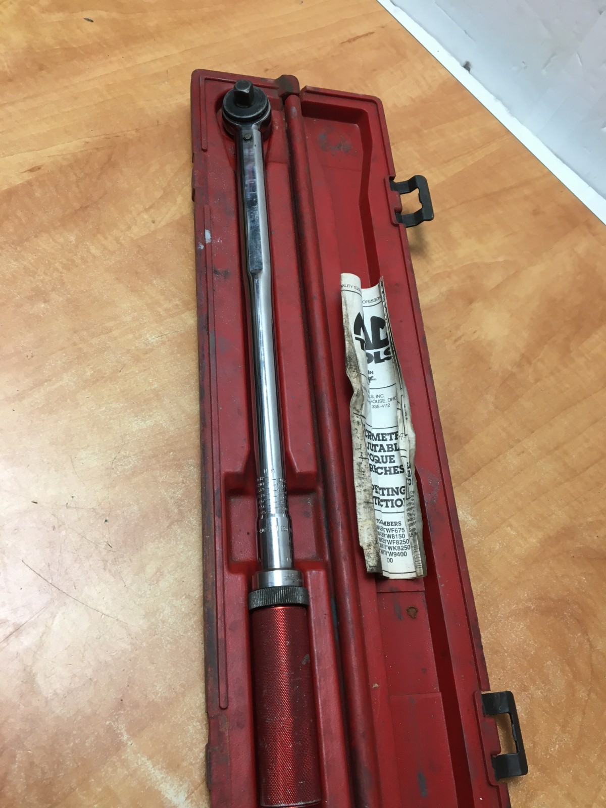 Mac Torque Wrench TW8150 1/2″ drive 10 to 150 Ft Lbs. USA