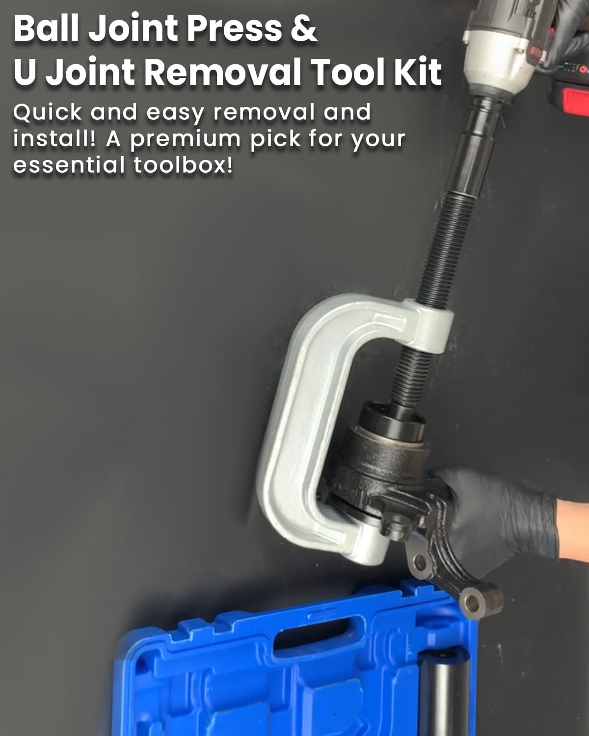 SIXIWANZI 10PCS Ball Joint Press & U Joint Removal Tool Kit for 4WD Trucks