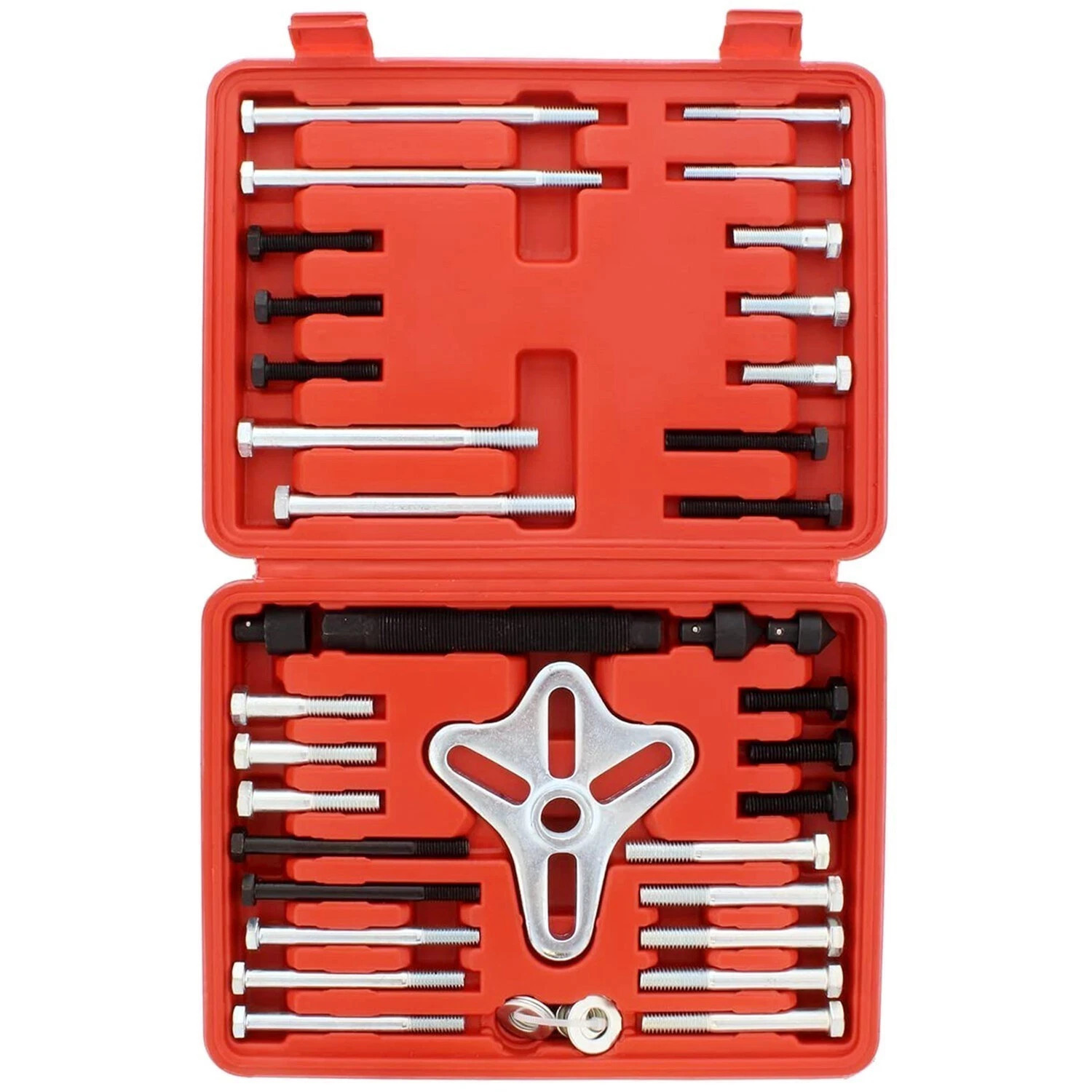 46pc Harmonic Balancer Puller Set – Steering Wheel & Gear Pulley Removal Kit