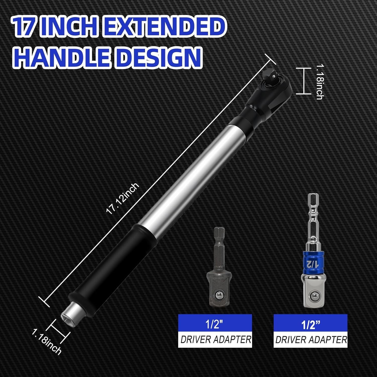 Pro-Grade 1/2″ Offset Wrench – Electric & Pneumatic Ready for Confined Areas