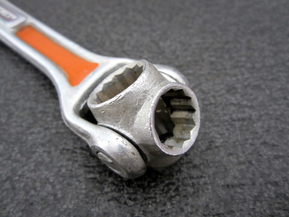 Vintage J.H. Williams Multisocket Dog Bone Wrench No. 1999 Made in USA