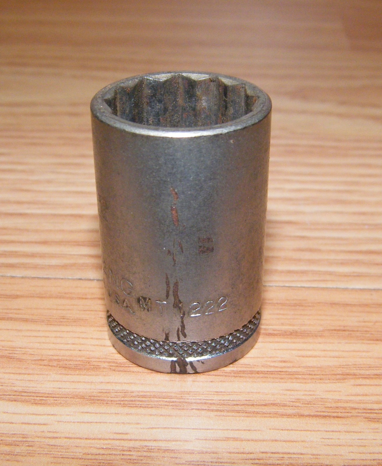 Genuine Mustang (MT 1222) 11/16″ 12 Point 1/2″ Drive Socket Only **U.S.A.**