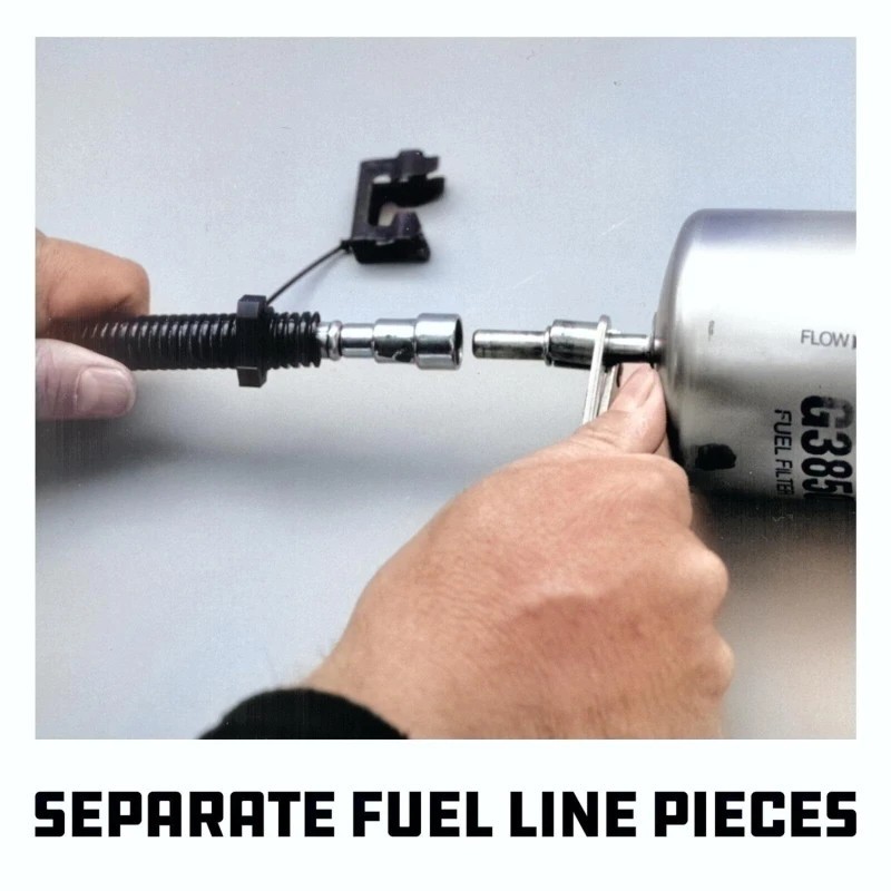 Fuel Line Disconnect Tool 3/8 5/16 Zinc Alloy Quick Release.