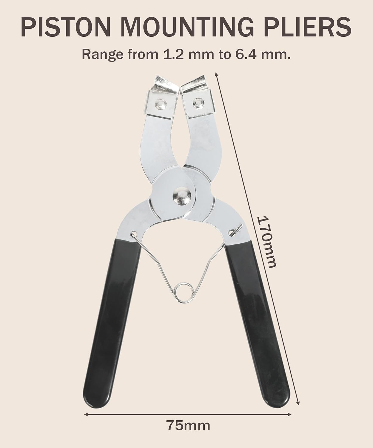 Corrosion-Resistant Piston Ring Tool Kit – Adjustable Sizes for Easy Engine Care