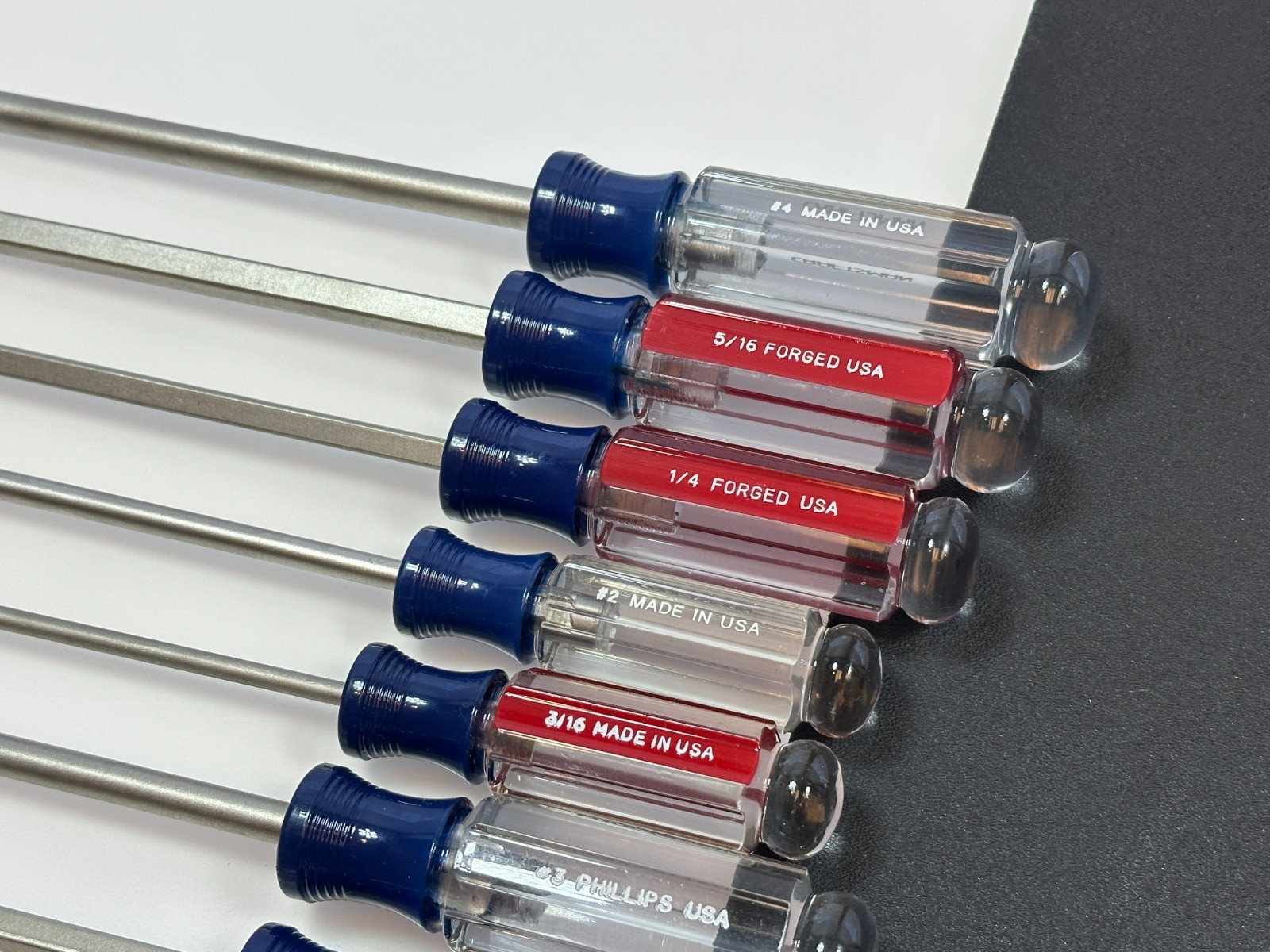 🇺🇸 Craftsman USA WF 9pc Phillips & Flat Slotted Screwdriver Set, NEW OLD STOCK