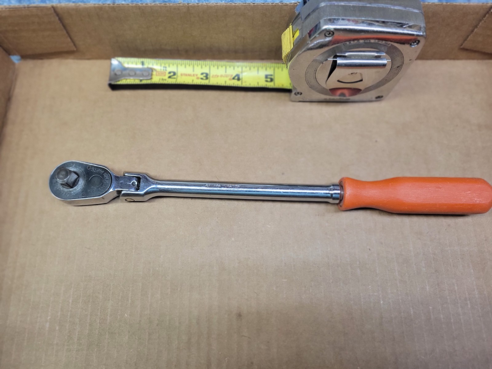 Mac Tools 3/8″ Drive Red Hard Handle Flex Head Ratchet No XR11FPA