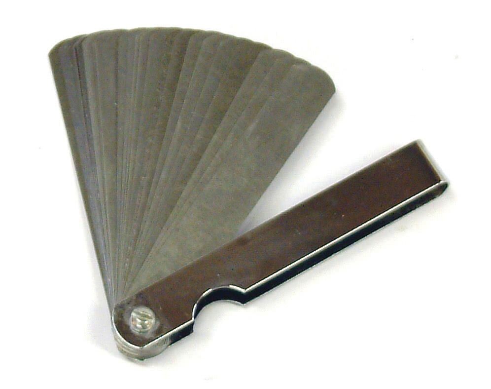 Bike It Spark Plug Feeler Gauge 26pc Set – Metric And Imperial Graduation