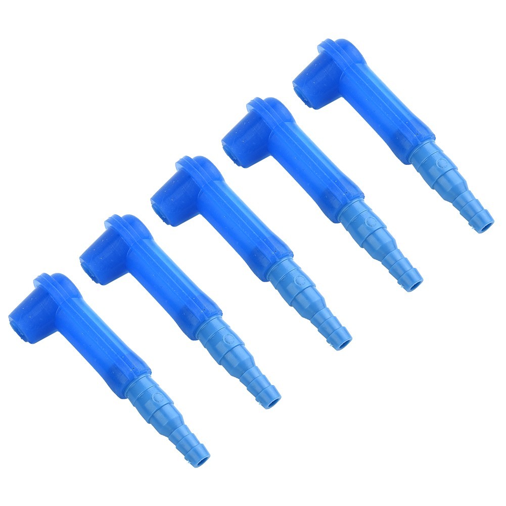 5x/set Car Brake Fluid Replacement Tool Pump Oil Bleeder Change Air Kit Blue