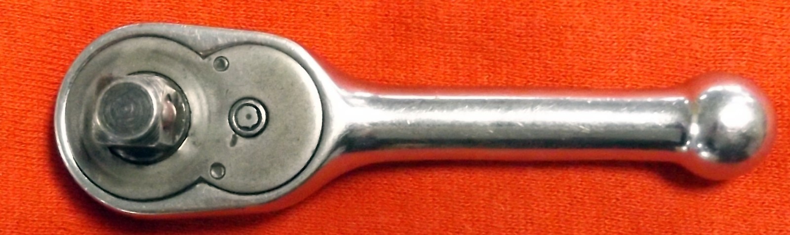 Snap-On FK720, 3/8″ Drive Stubby Handle Ratchet 4″ long USA vintage