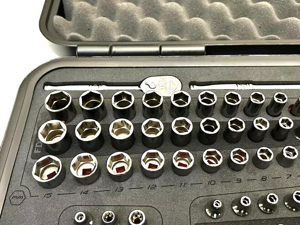 New Snap-on™ 1100TMPBFR 100pc 1/4″dr Metric / SAE General Service Set w/ Case