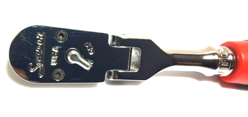 New Snap-on™ 3/8″ drive 9″ Long 100-toothed Soft Grip Ratchet FHF100