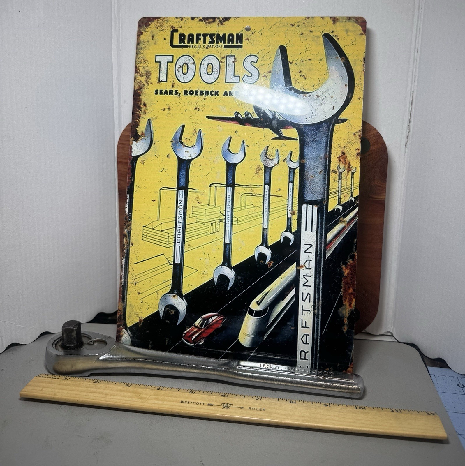 Craftsman -VS- 44809 Series 1/2″ Drive Quick Release Ratchet, Made in USA