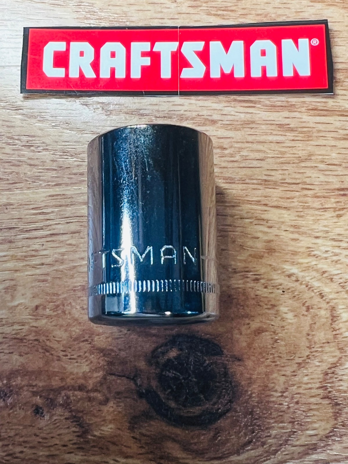 Craftsman Socket 19MM 44238 S-AE 12 point 1/2” Drive Ultrasonic Cleaned