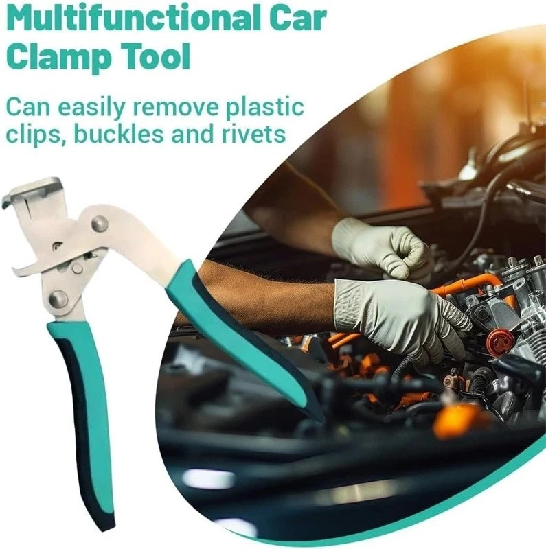 Heavy-Duty Car Clip Pliers Trim Tool Fastener Removal Lever Disassembly for Auto