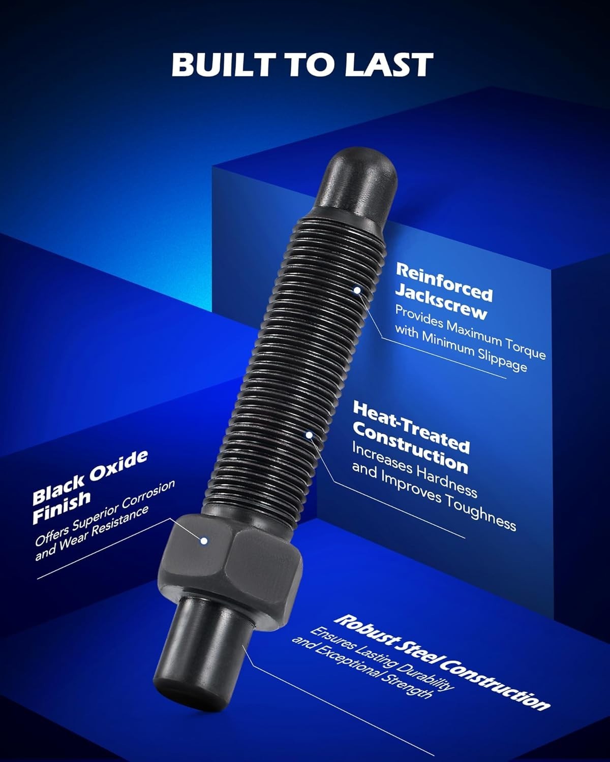Automotive Ball Joint Extractor with Adjustable Fit for Most Vehicles