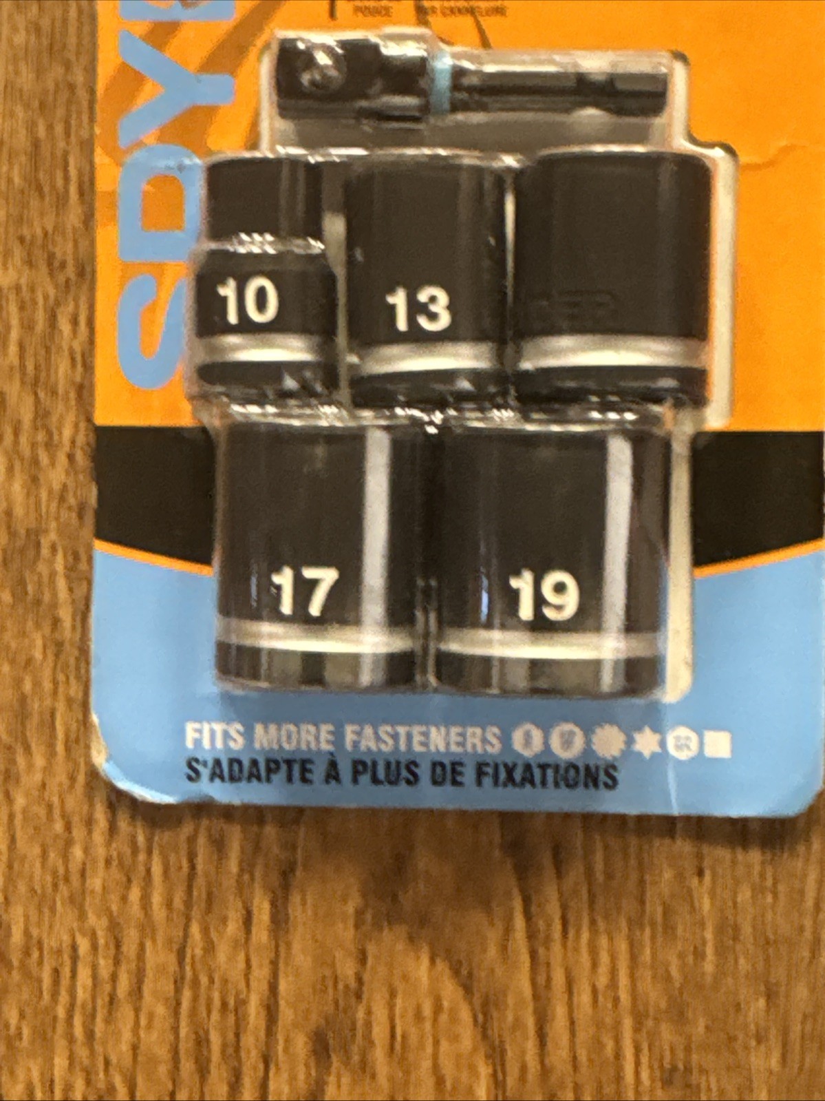 Spyder 6 -Piece Metric 3/8-in Drive Set 6-point/12-point/Spline/Star/Square Impa
