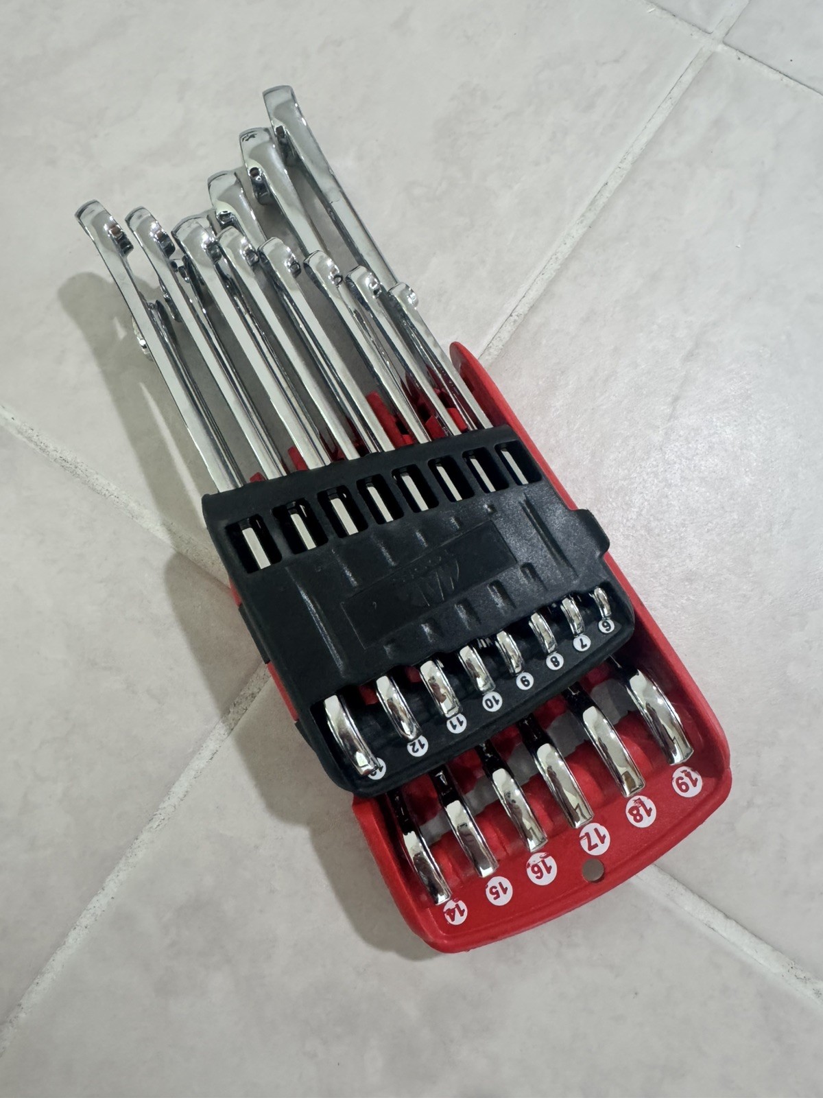 MAC Tools 11 Pc Metric Combination Wrench Set: 6-19mm