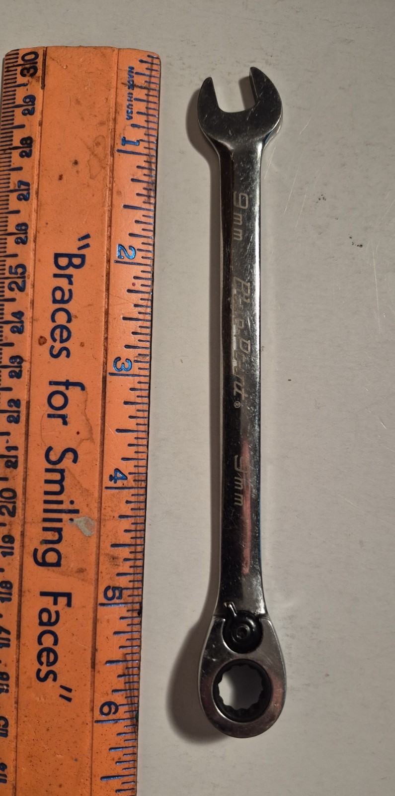 Blue-Point Tools 9mm Metric 12 Point Reversible Ratcheting Wrench BOERM9