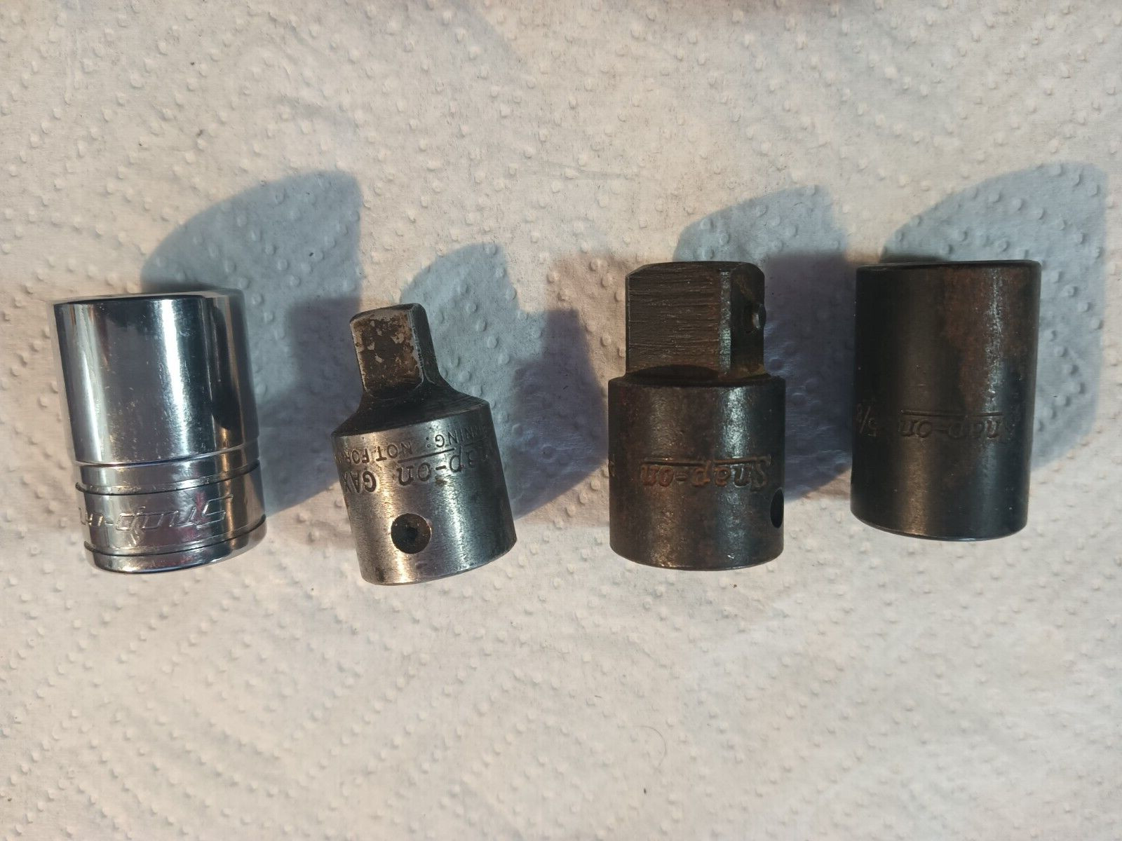 Snap-on Sockets 1/2″ Drivers & Adapters Mixed Lot 4 Piece TW241 GAX1 PHD-1 IM200