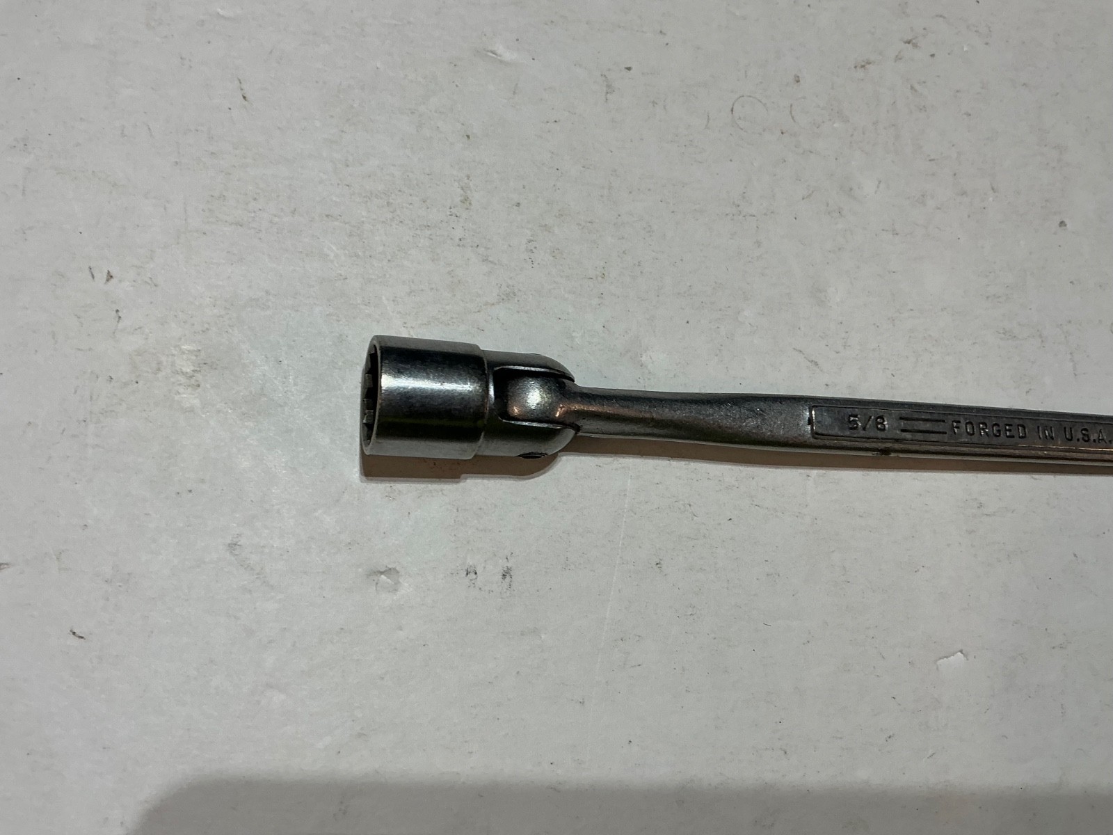 Vintage Craftsman 5/8″ Saltus Flex Socket End Wrench 12 Point =V= Series USA