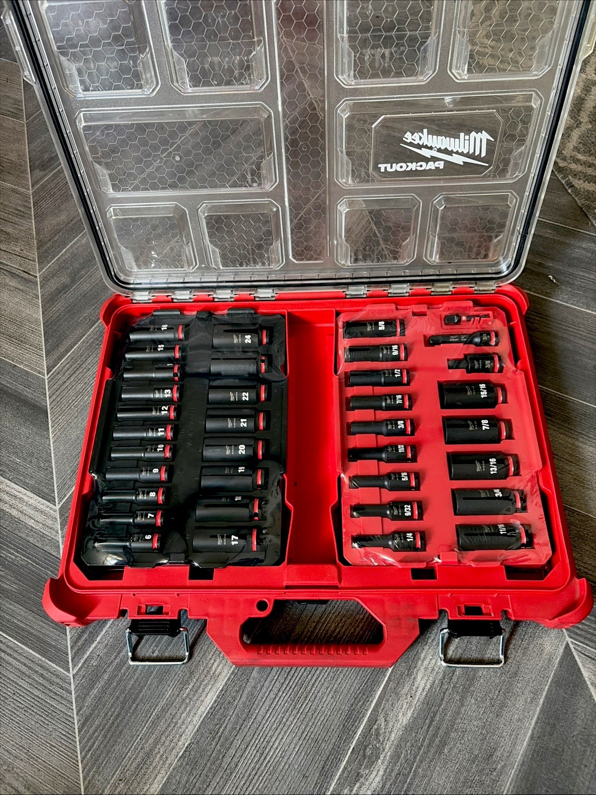 MILWAUKEE PACKOUT Deep Impact Socket Sets