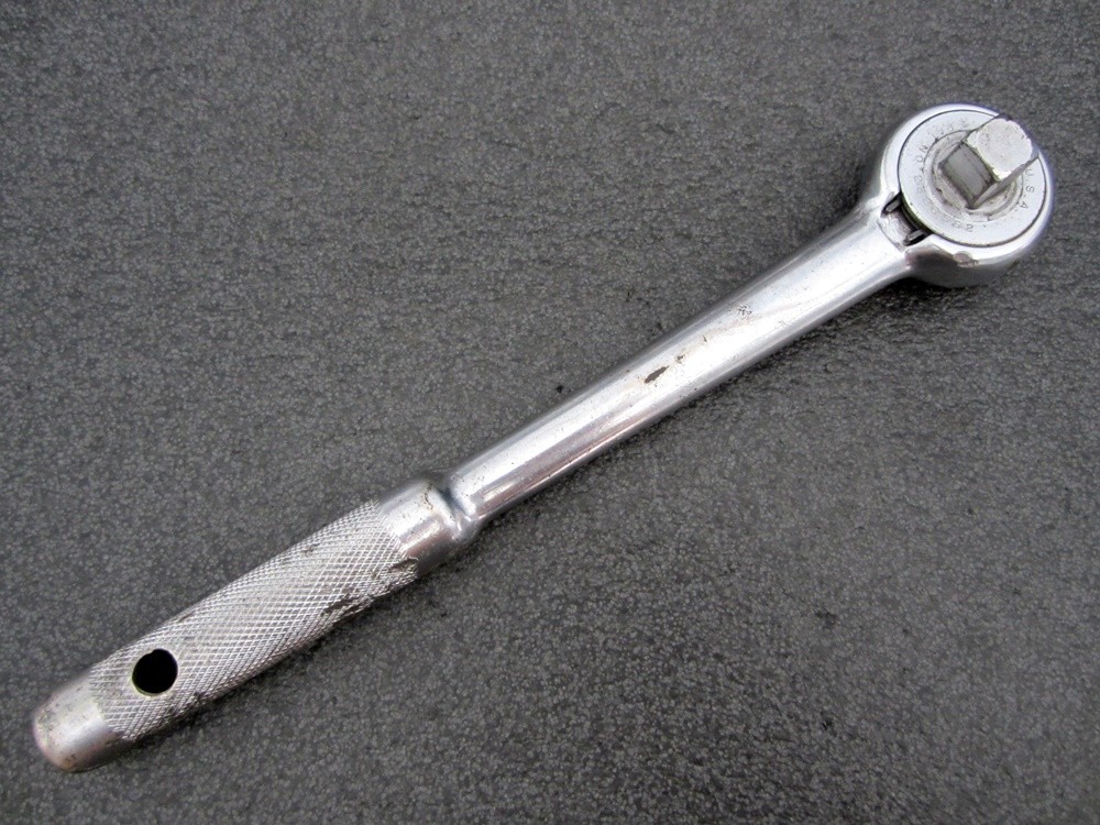 Vintage Indestro Super 1/2″ Drive Ratchet No. 3275 Made in USA