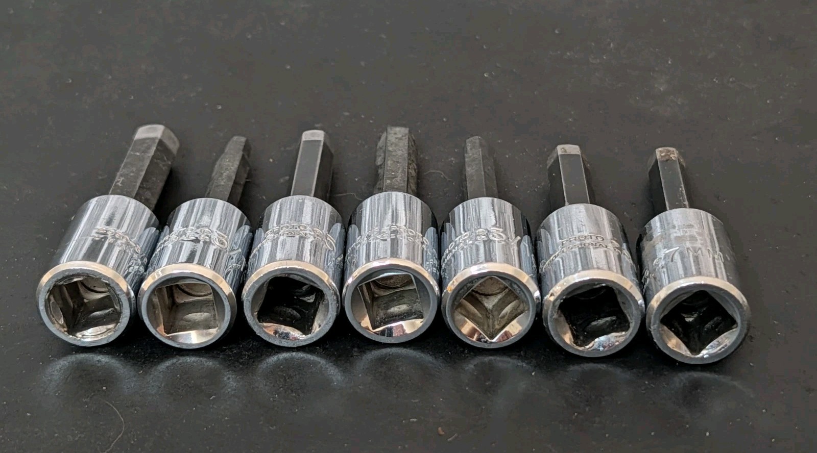 PROTO USA Tool Lot 15pc Wrenches Hex Bit Sockets Large Sockets Mechanic