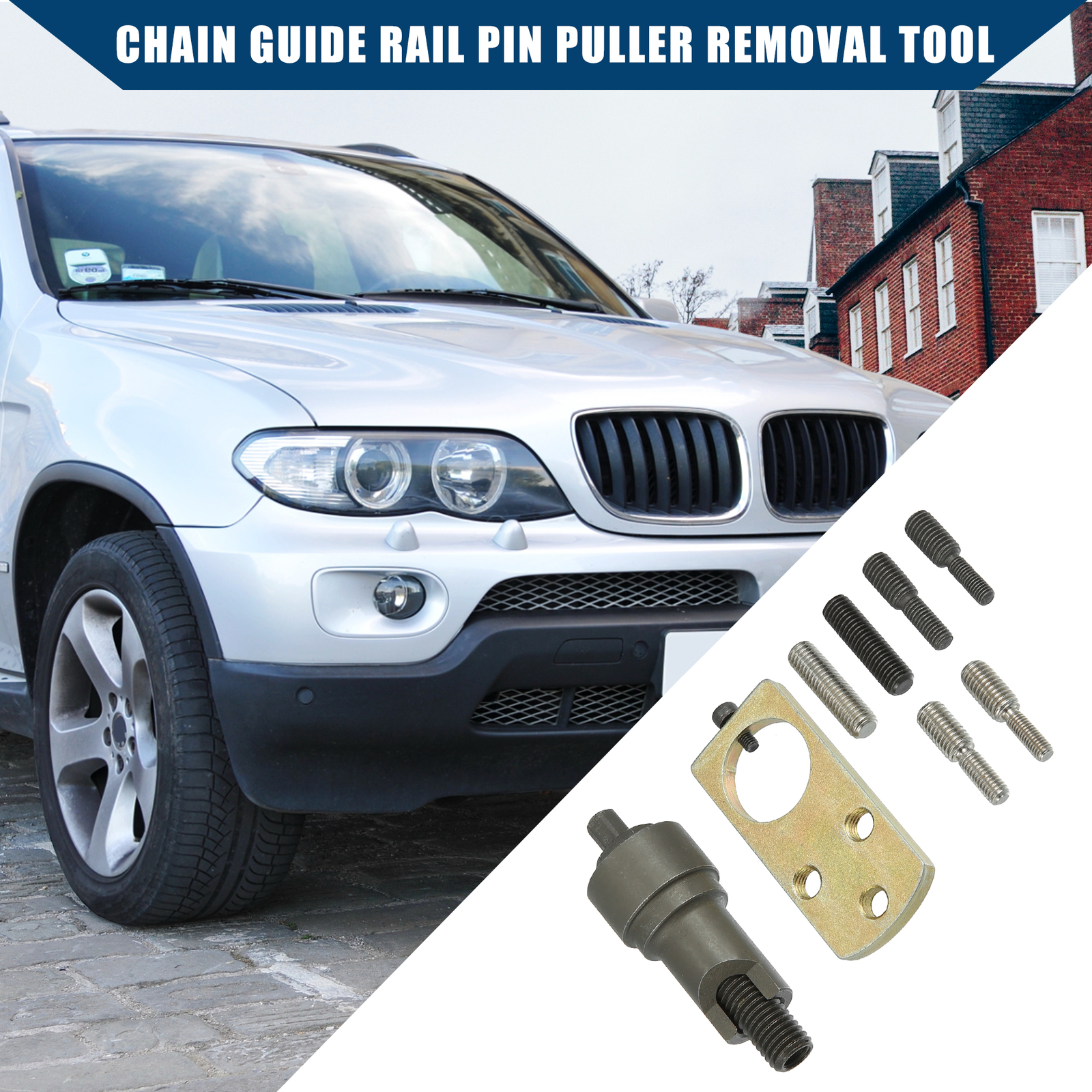 Chain Guide Rail Pin Puller Remover Tools ONE Custom for Mercedes Benz M102 M110