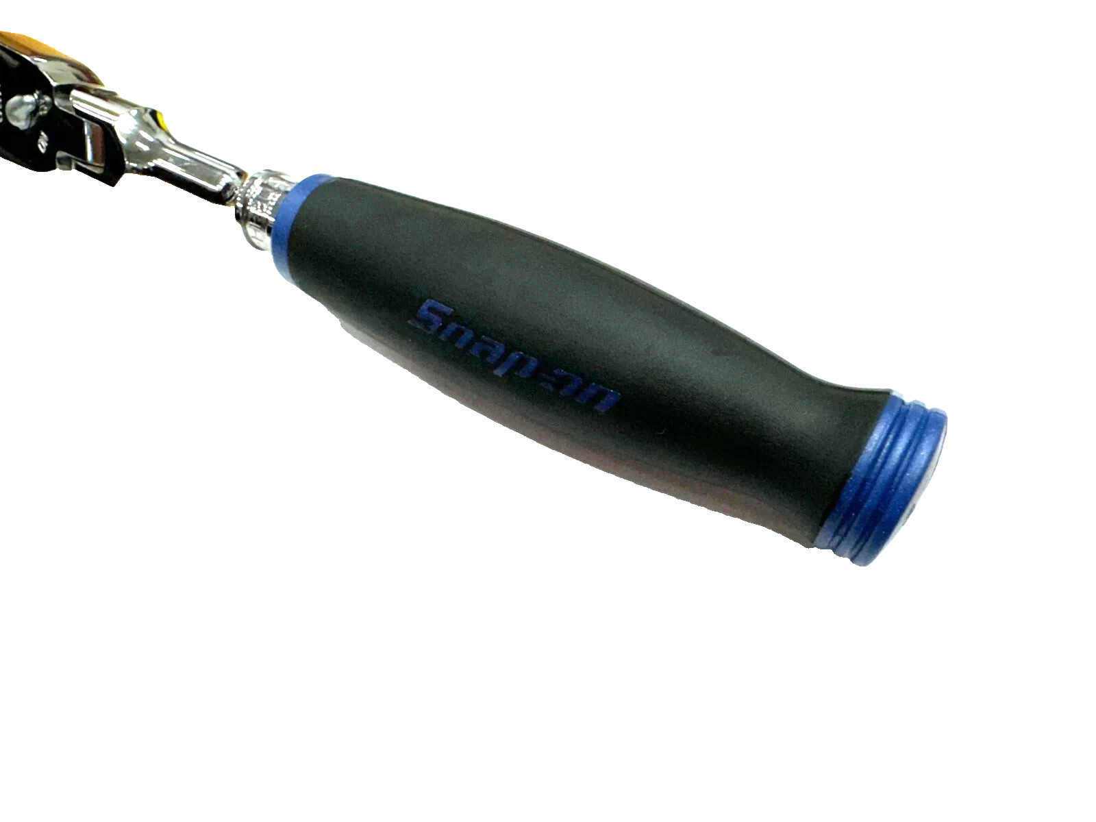 Snap-on Tools POWER BLUE 3/8″ Drive Soft Grip Flex Head Ratchet FHF80AMB USA NEW