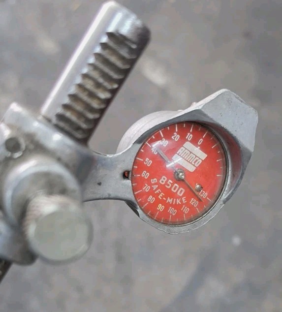 AMMCO 8500 Brake Drum Micrometer Gauge Safe-Mike