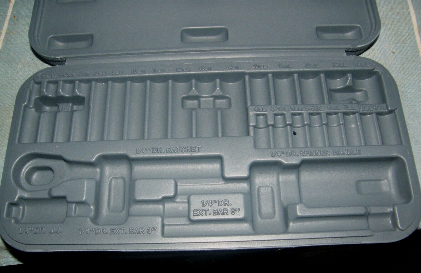 Blue Point 1/4″ EMPTY BOX ONLY BLPATSM1429 socket set NEW unused EMPTY BOX ONLY