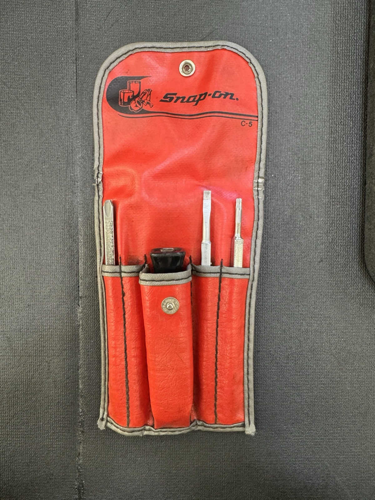 Snap on Tools Rare Mint SSDD42 4pcs Interchangeable Reversible Screwdriver Set