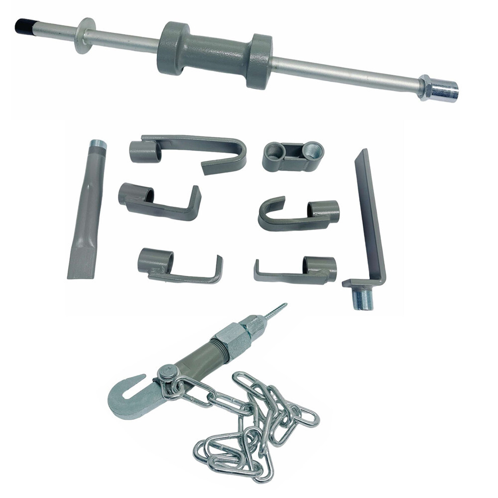 13LBS Dent Puller Slide Hammer Dent Removal Kit Auto Body Truck Repair 18 Pc Set