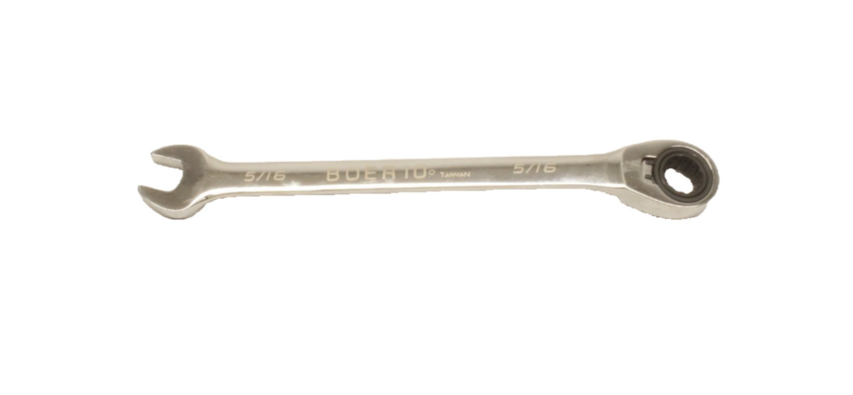 Blue Point Tools USED 5/16″ SAE Standard Offset Ratcheting Combo Wrench BOER10