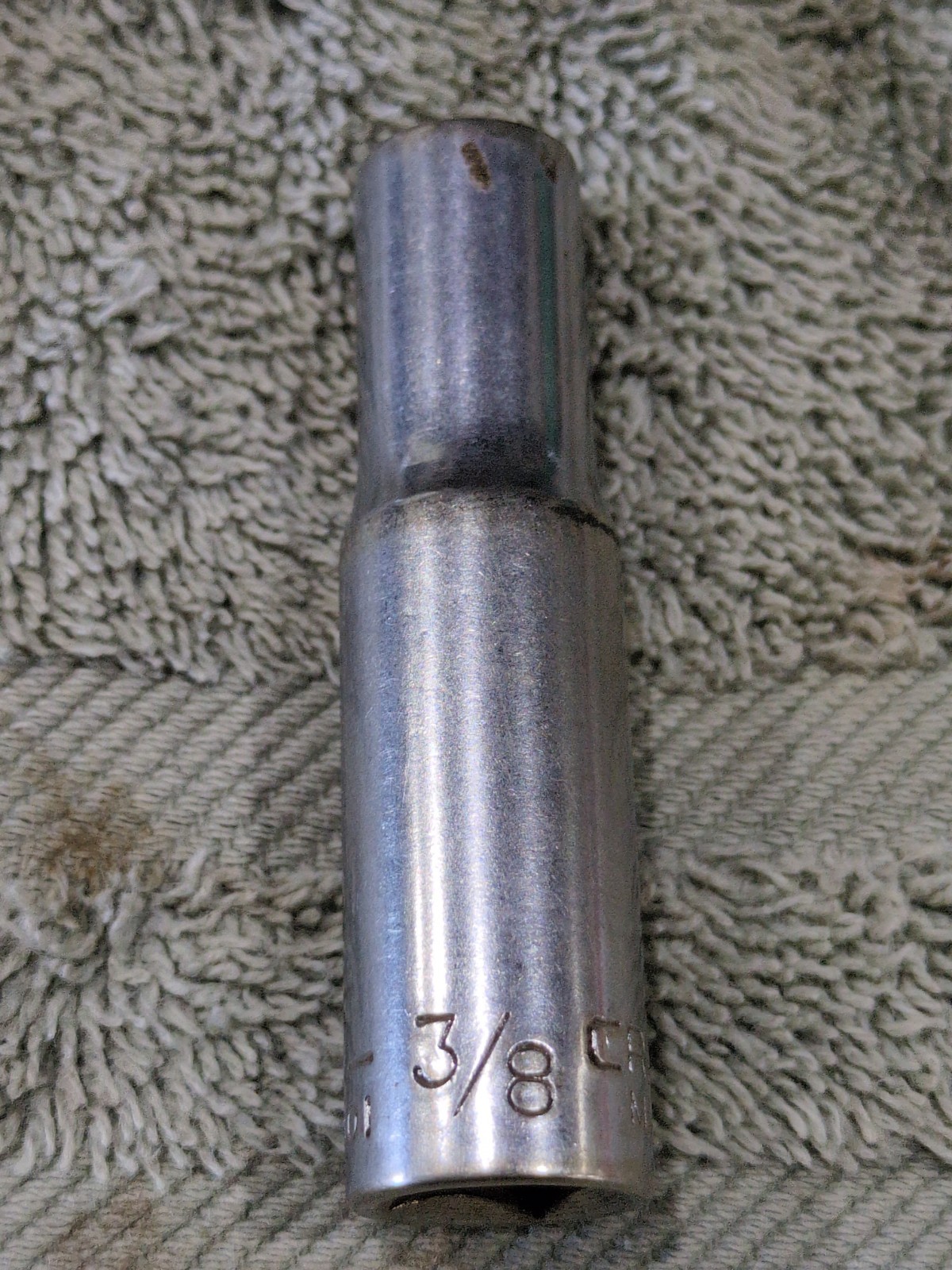 Craftsman 3/8″ 12 Point 3/8″ Drive Deep Socket -V- 43301 Made In USA