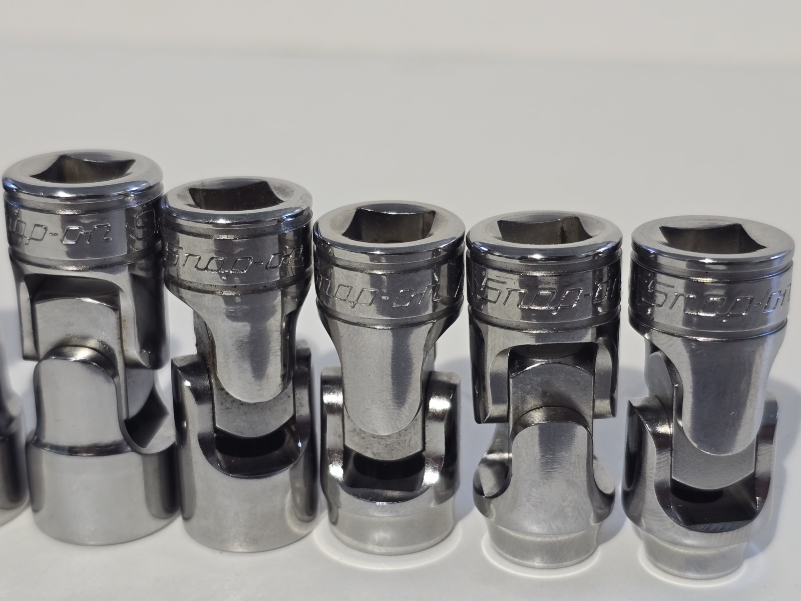 NEW 🇺🇸 Snap-on 206fua (+2) 8 Pc Shallow Universal Socket Set 12 Pt 5/16-3/4”