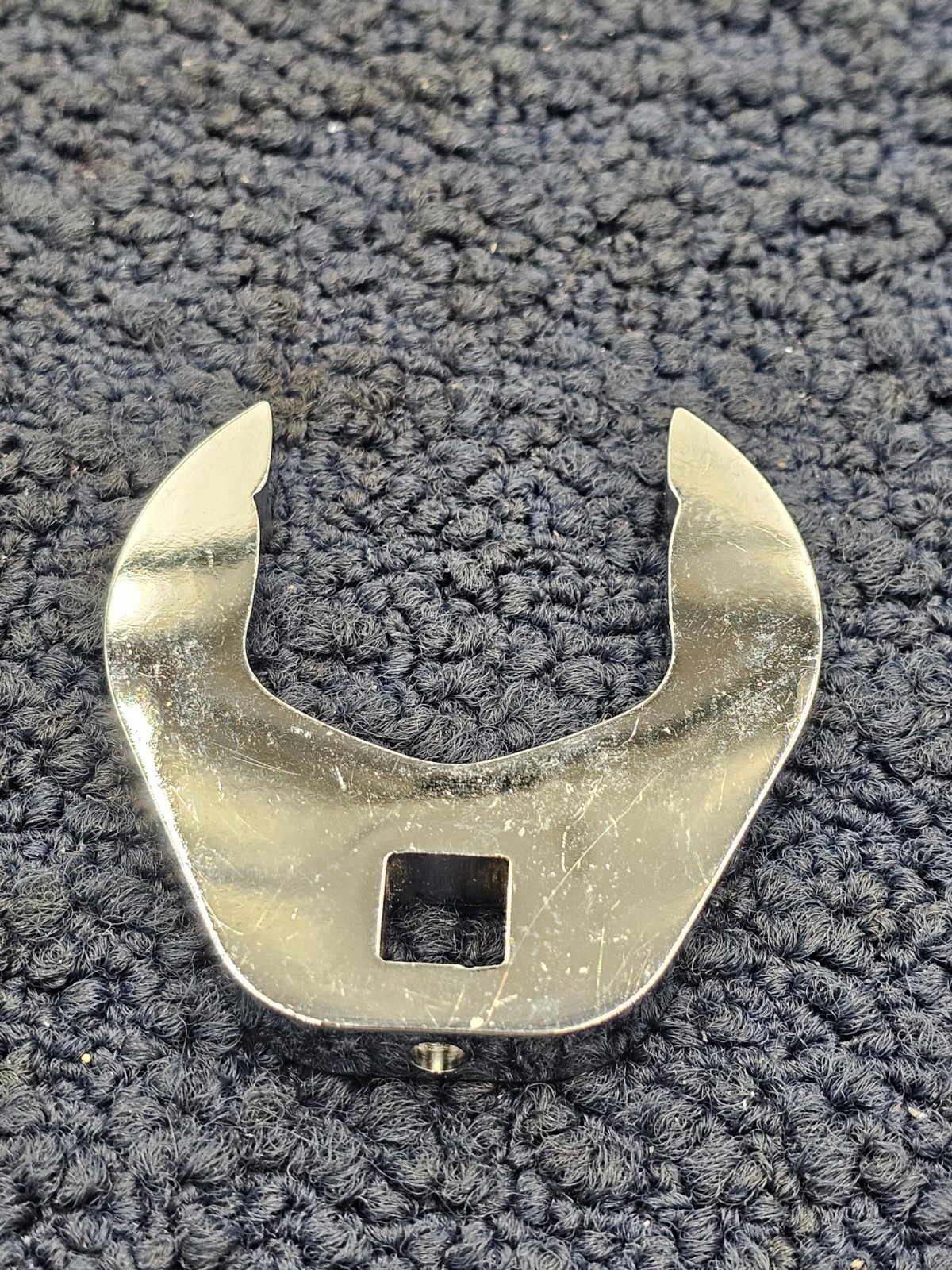 Proto 4944CF: 3/8 in. Drive 1-3/8 in. Full Polish Crowfoot Wrench, 2-1/2 in. OAL
