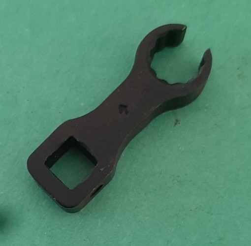 Snap-on 1/4″ Drive 12pt Point 5/16″ Flare Nut Crowfoot Wrench GTMRX10 Shallow