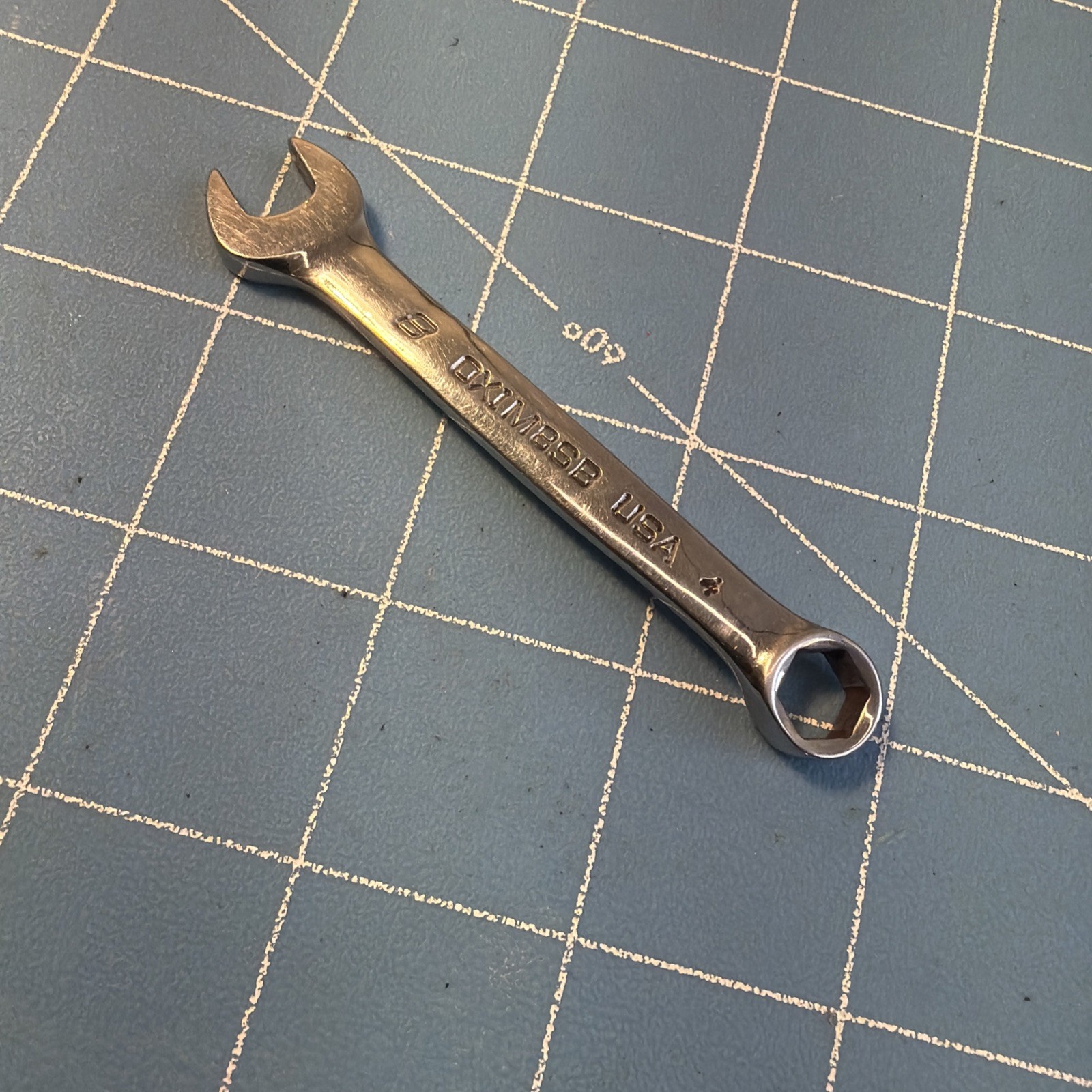 Snap-on Tools USA 8mm Metric 6-POINT MIDGET Combination Wrench OXIM8SB
